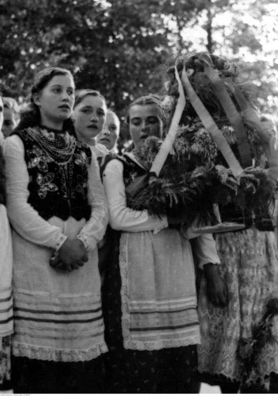 Dożynki w Małopolsce. Tak dziękowano za plony przed wojną