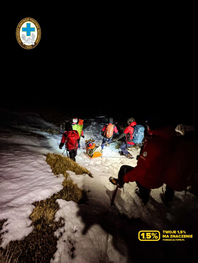 Turystka spadła z Koziego Wierchu w Tatrach