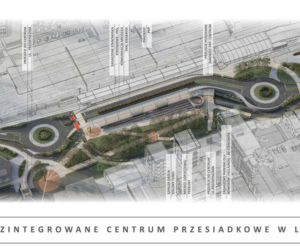 Centrum przesiadkowe przy Towarowej - wizualizacje
