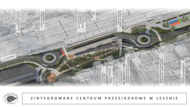 Centrum przesiadkowe przy Towarowej - wizualizacje