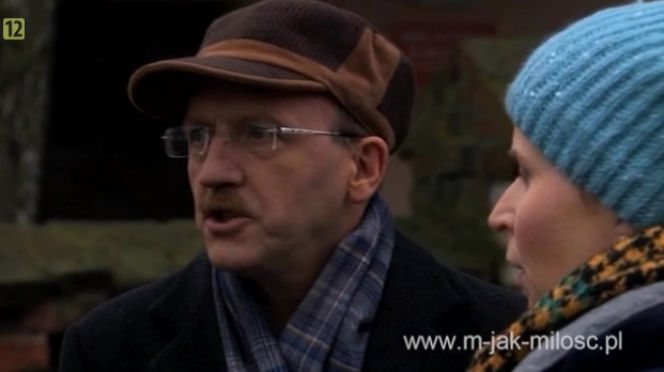 	M jak miłość. Jerzy Kolęda (Artur Barciś), Ewa (Dominika Kluźniak)