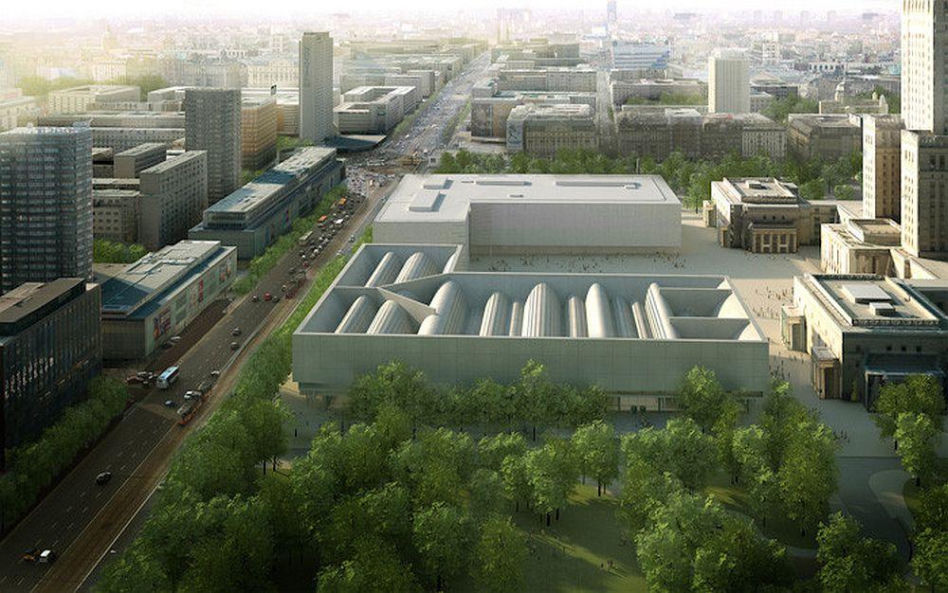 Muzeum Sztuki Nowoczesnej w Warszawie projektu Christiana Kereza