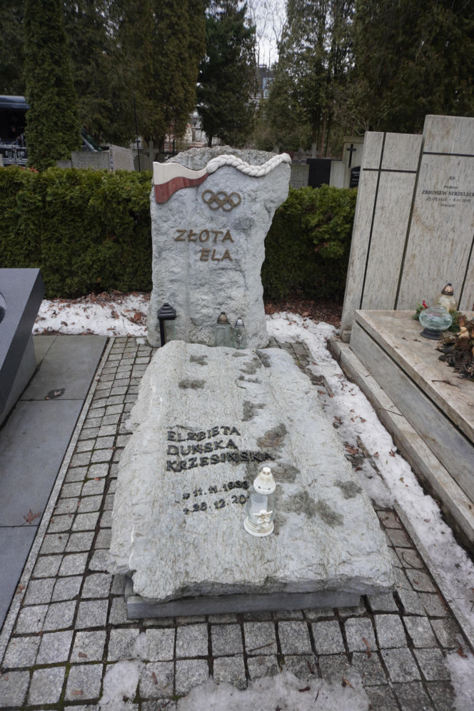 Nagrobek Elżbiety Krzesińskiej