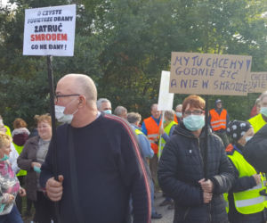 Mieszkańcy Siernieczka zablokowali ul. Fordońską