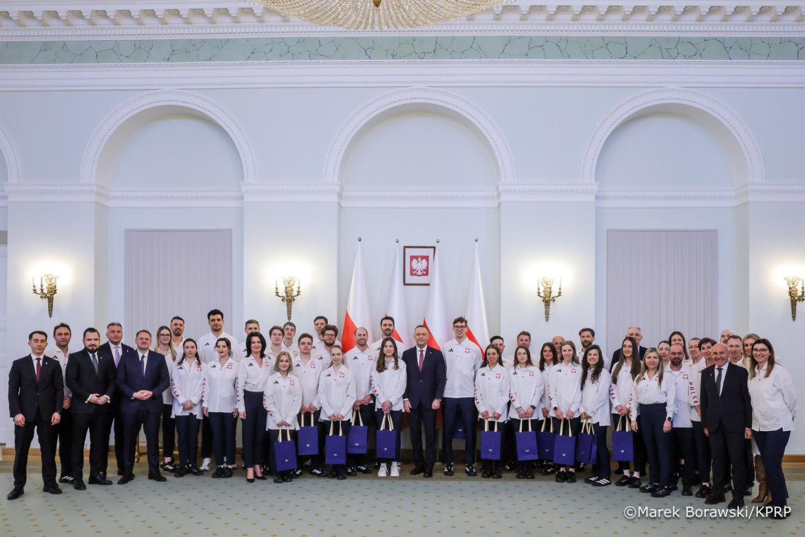 Semirunnij, Kurakowa i reszta olimpijczyków u Karola Nawrockiego
