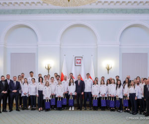 Semirunnij, Kurakowa i reszta olimpijczyków u Karola Nawrockiego