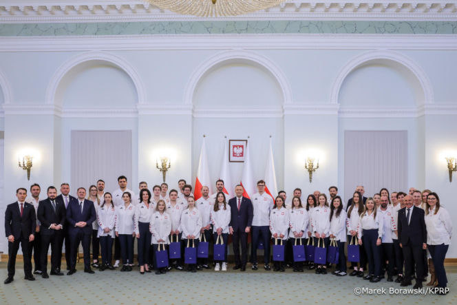 Semirunnij, Kurakowa i reszta olimpijczyków u Karola Nawrockiego