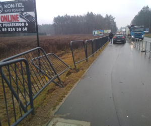 Niebezpiecznie pod Olsztynem! Wypadki w Dywitach na DK51