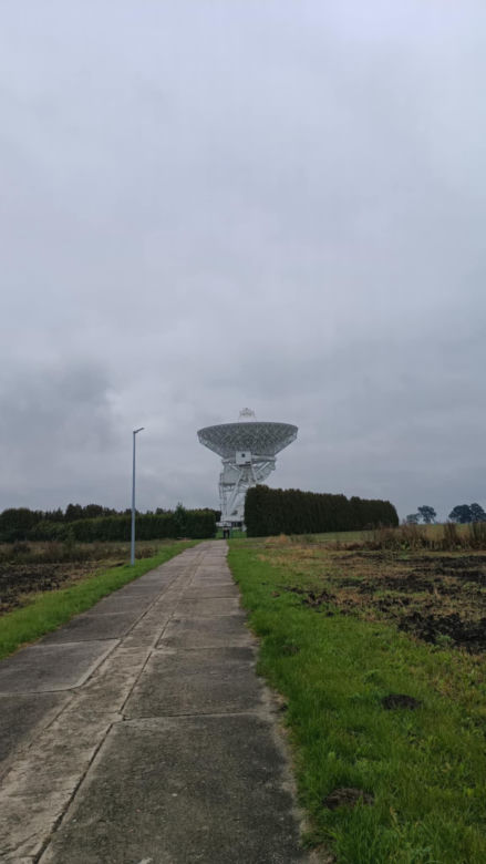 Radioteleskop UMK w Piwnicach w Toruniu