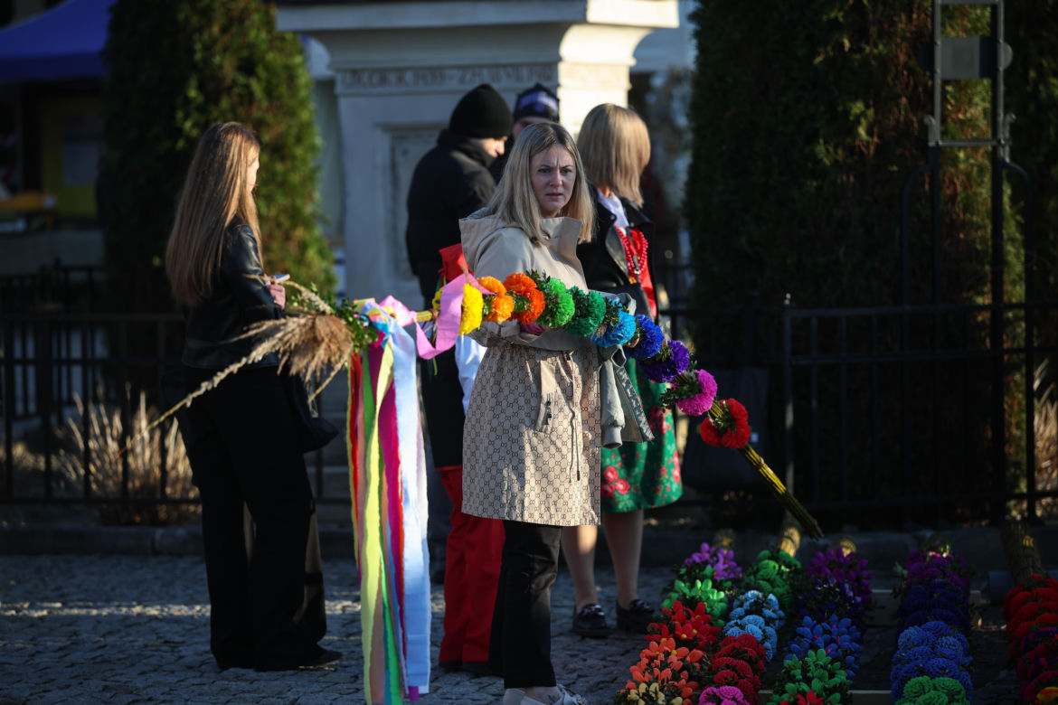 Wyjątkowa wieś w Małopolsce. Ma najpiękniejsze i największe palmy wielkanocne 