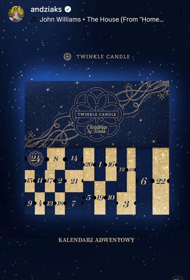 Andziaks sprzedaje kalendarze adwentowe. W tym roku trzeba zapłacić więcej. Warto się skusić?