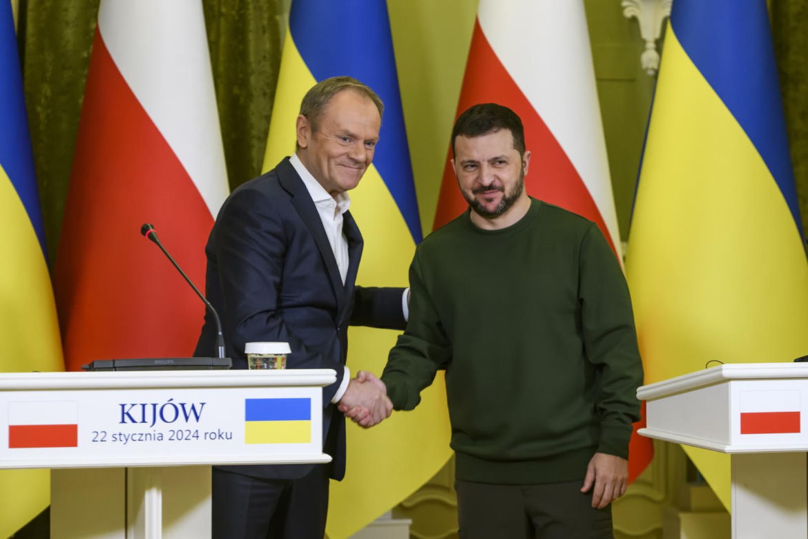 Premier Donald Tusk spotkał się w Kijowie z prezydentem Wołodymyrem Zełenskim