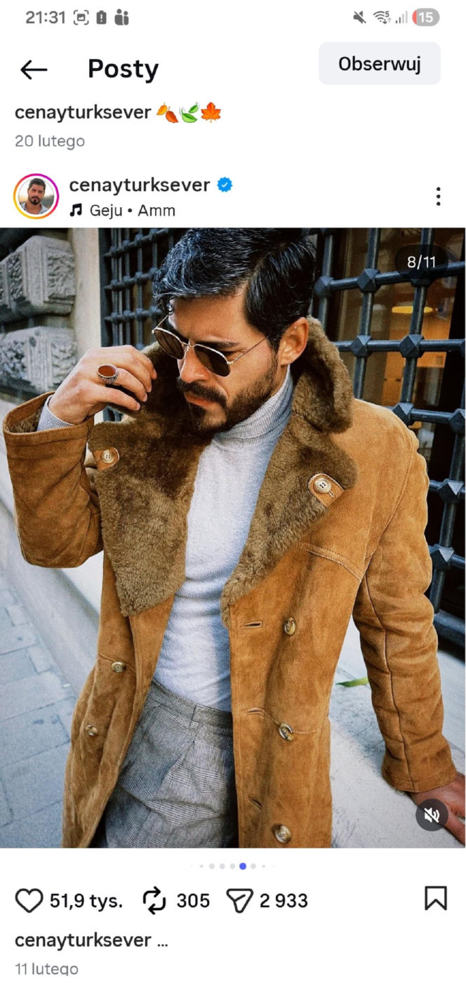 Cenay Turksever prywatnie - Cihan z serialu "Panna młoda"