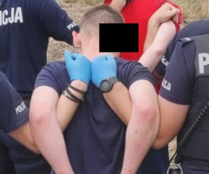 Na terenie posesji w powiecie dębickim funkcjonariusze odkryli kompletną linię produkcyjną, a także ponad 28 kilogramów gotowego mefedronu