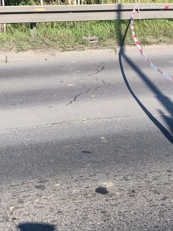 Ulewa zniszczyła wiadukt na DK86 w Katowicach. Droga zamknięta na 3 tygodnie. Drogi objazdowe potężnie zakorkowane