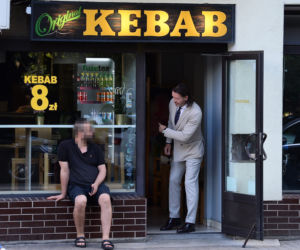 Radosław Majdan przed weselem wpadł na kebab