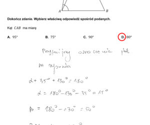 Egzamin ósmoklasisty 2022: Matematyka. ARKUSZ CKE i ODPOWIEDZI [25.05.2022]