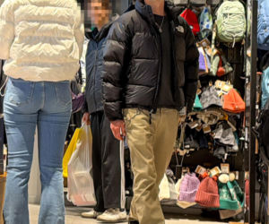 Maciej Zakościelny na zakupach