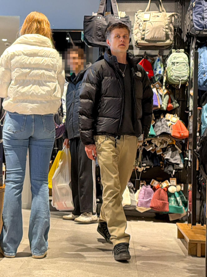 Maciej Zakościelny na zakupach