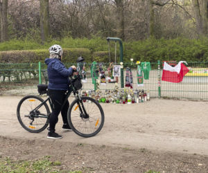 Śmierć Jacka Magiery. Znicze pod parkiem Grabiszyńskim