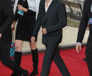 Dunkierka - Harry Styles na premierze