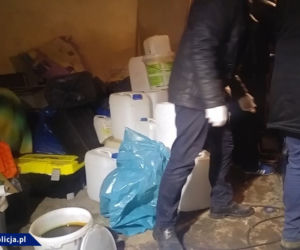 Zlikwidowali laboratorium amfetaminy