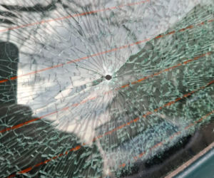 Zaparkowany samochód ostrzelany w Sokołowie Podlaskim? 