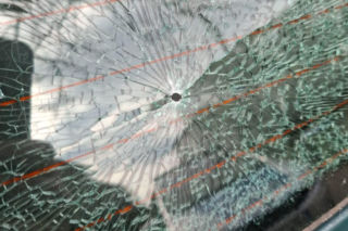 Zaparkowany samochód ostrzelany w Sokołowie Podlaskim? 