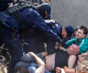 Blokada eksmisji na Osiedlu Maltańskim
