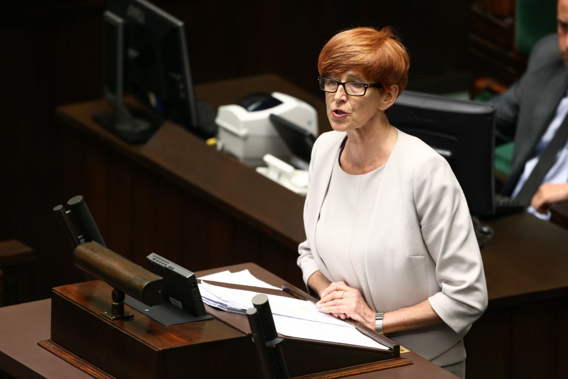  Elżbieta Rafalska - emerytura