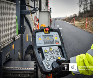 Pierwszy asfalt na Trasie Północnej