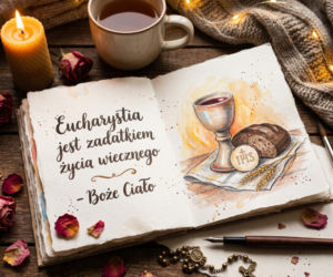 Kartka z życzeniami na Boże Ciało