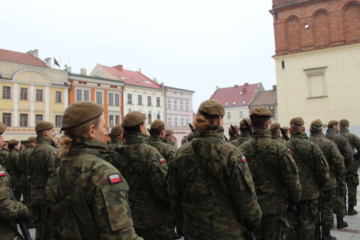 Przysięga wojskowa w Tarnowie