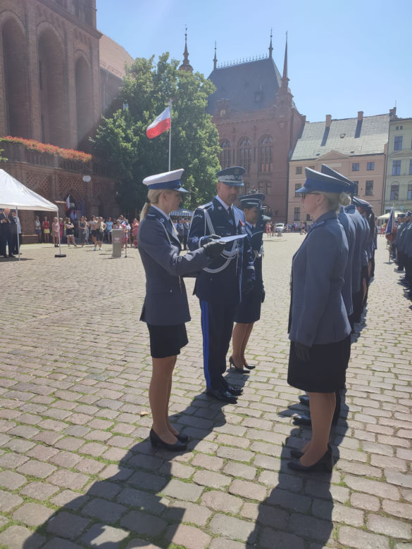 Święto Policji 2022 w Toruniu. Tak wyglądały obchody na starówce