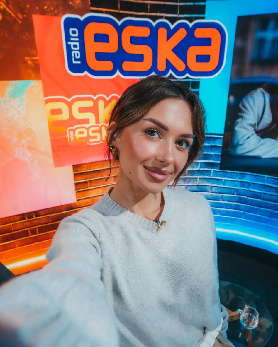Wersow w studiu Radia ESKA