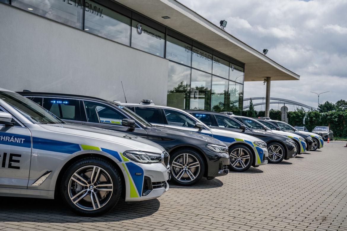 Nowe radiowozy czeskiej policji