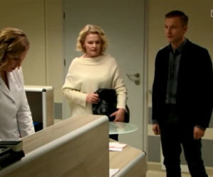 M jak miłość odc. 1139. Andrzej (Krystian Wieczorek), Marta (Dominika Ostałowska)