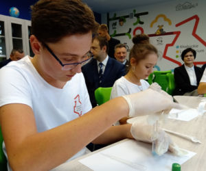 Laboratorium dla uczniów w Rudzie Śląskiej