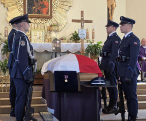 Syreny zawyły w całej Polsce. Tak policja pożegnała zastrzelonego sierż. Natana Sieronia