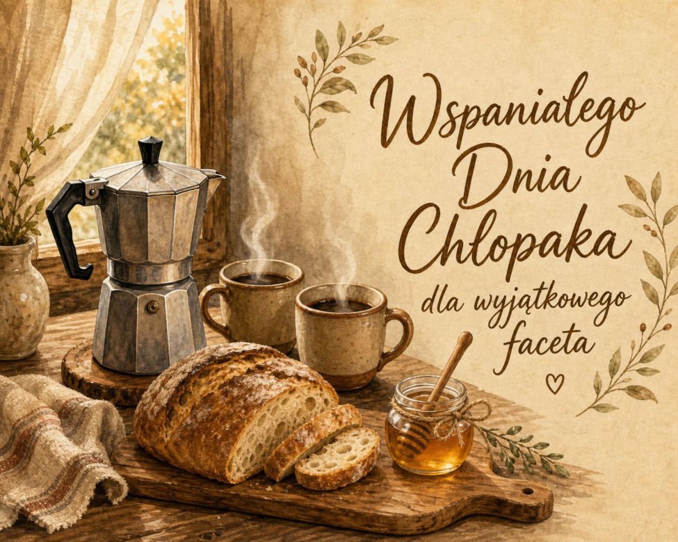 Kartka z życzeniami na Dzień Chłopaka