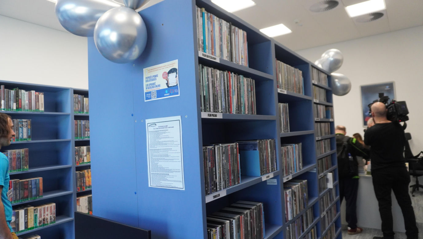Kosmiczna biblioteka przeniosła się w nowe miejsce. Jak teraz wygląda? Byliśmy w środku