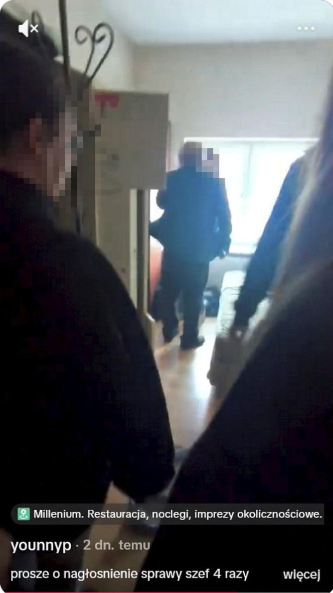 Restaurator zaatakował 15-letnią praktykantkę? Szokujące nagrania. Sprawę bada policja