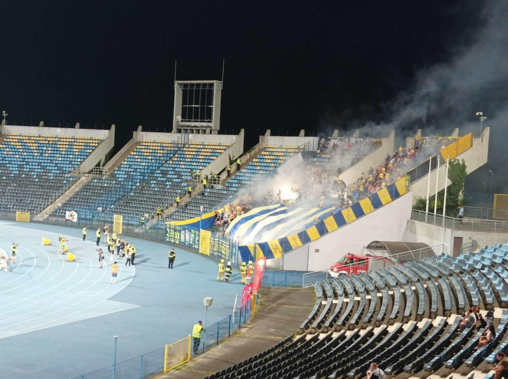 Zawisza Bydgoszcz - Elana Toruń, zdjęcia z meczu 2. kolejki III ligi