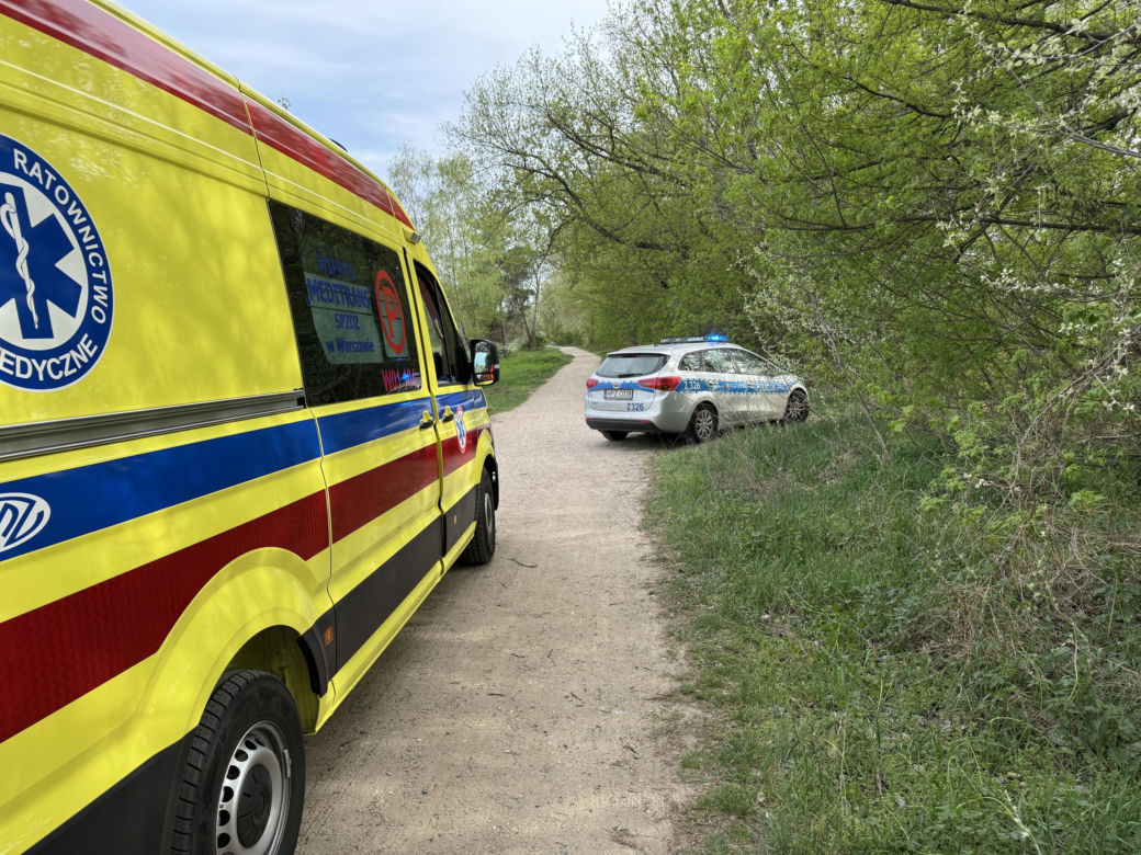 Makabryczne odkrycie. Zwłoki kobiety w Wiśle, na miejscu policja