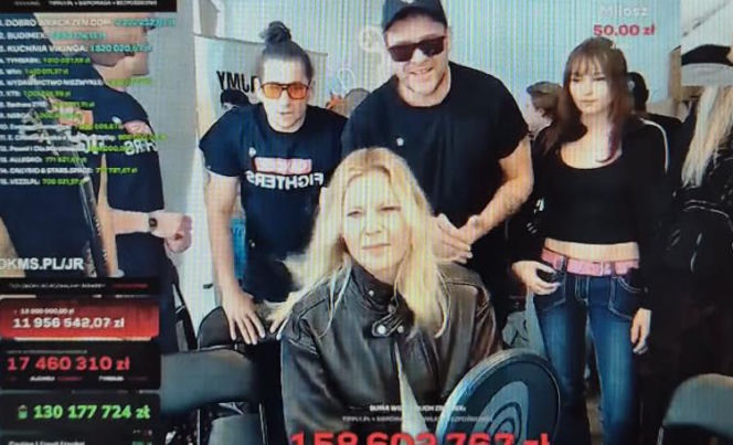 Małgorzata Kożuchowska u Łatwoganga