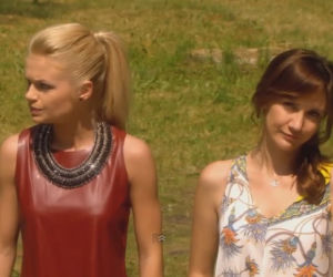 Ranczo 8 sezon odc. 94. Monika (Emilia Komarnicka), Lucy (Ilona Ostrowska)