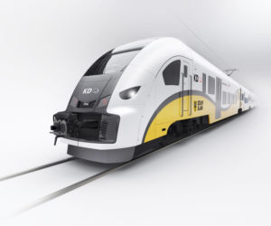 Nawet 500 pasażerów zmieści sie w nowych w pełni elektrycznych pociągach Kolei Dolnośląskich. Zobacz jak będą wyglądać!