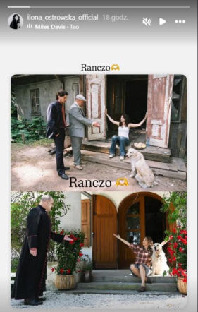 Ilona Ostrowska w serialu "Ranczo"