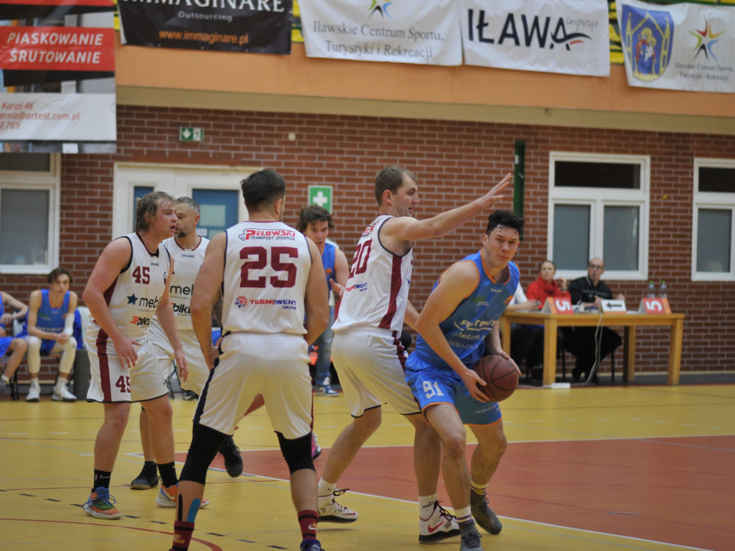Pierwsza wygrana! Orka Iława Basketball - Chojnicki Klub Sportowy Kolejarz 86:85