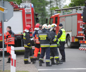 WYPADEK KOLEJOWY